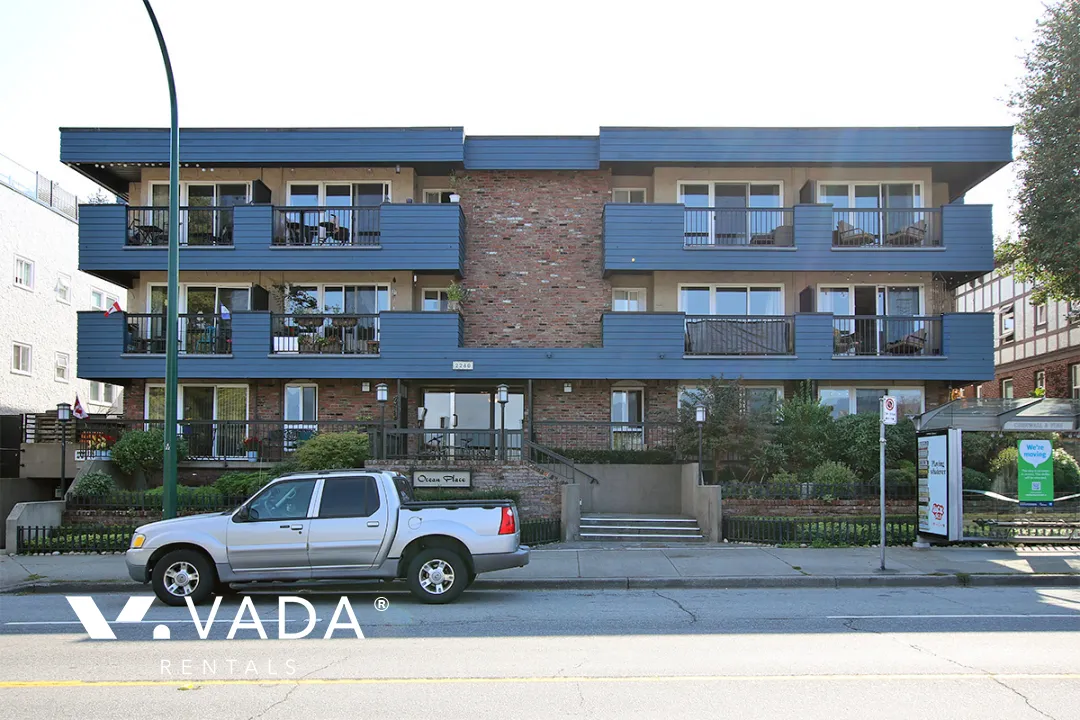 Ocean Place in Kitsilano - 1 Bedroom Apartment For Rent in Vancouver at 104 - 2280 Cornwall Avenue, Vancouver, BC