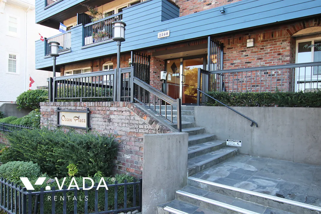 Ocean Place in Kitsilano - 1 Bedroom Apartment For Rent in Vancouver at 104 - 2280 Cornwall Avenue, Vancouver, BC