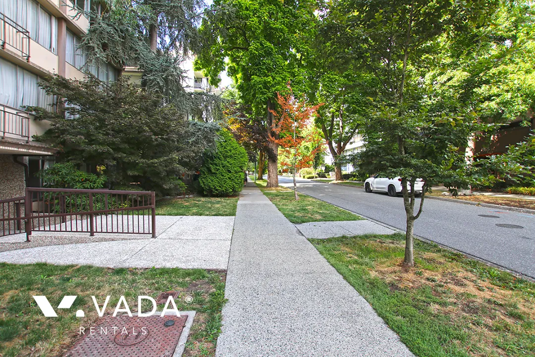 Bayside Towers in The West End - 1 Bedroom Apartment For Rent in Vancouver at 804 - 1846 Nelson Street, Vancouver, BC