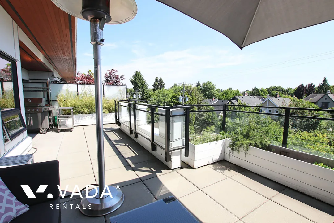 Kits West in Kitsilano - Furnished 2 Bedroom Apartment For Rent in Vancouver at 407 - 2858 West 4th Avenue, Vancouver, BC, V6K 1R2