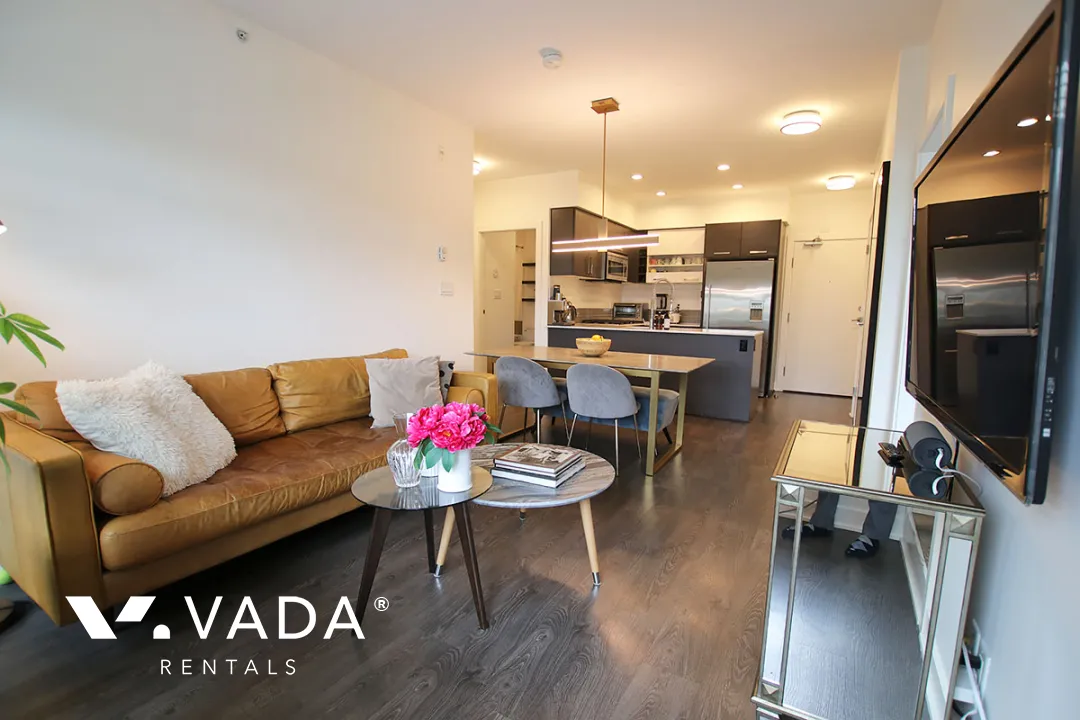 Kits West in Kitsilano - Furnished 2 Bedroom Apartment For Rent in Vancouver at 407 - 2858 West 4th Avenue, Vancouver, BC, V6K 1R2