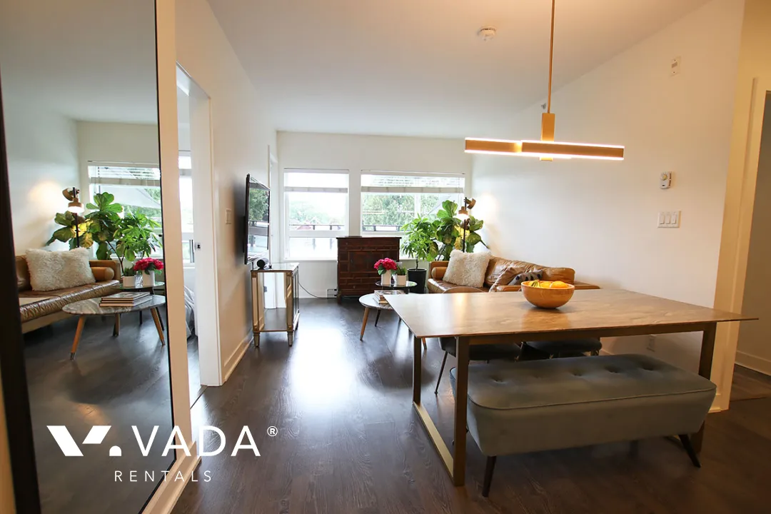 Kits West in Kitsilano - Furnished 2 Bedroom Apartment For Rent in Vancouver at 407 - 2858 West 4th Avenue, Vancouver, BC, V6K 1R2