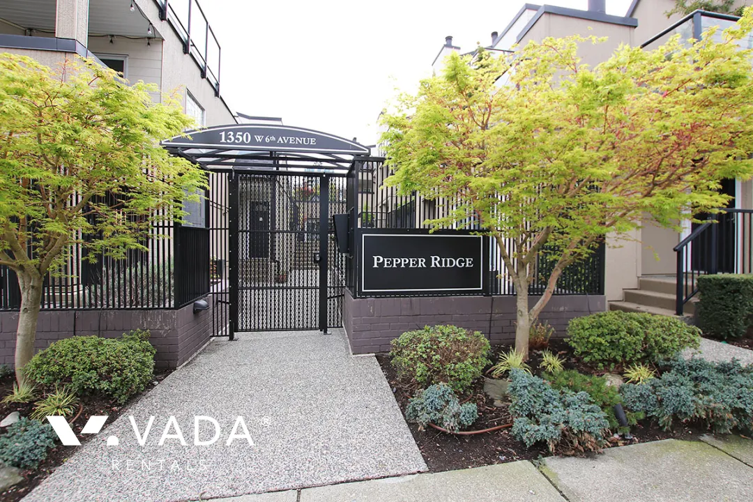Pepper Ridge in Fairview - 1 Bedroom Apartment For Rent in Vancouver at 23 - 1350 West 6th Avenue, Vancouver, BC, V6H 1A7