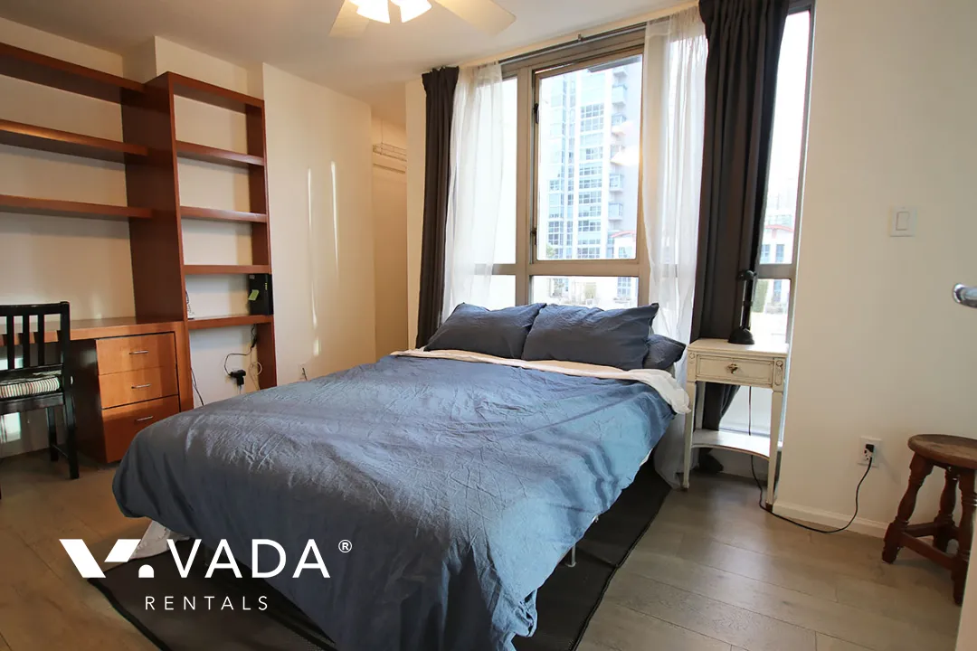 Metropolis in Yaletown - Furnished 1 Bedroom Loft For Rent in Vancouver at 405 - 1238 Richards Street, Vancouver, BC
