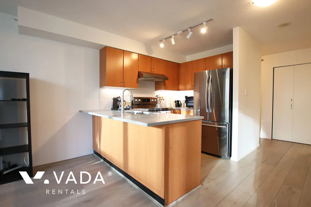 Metropolis in Yaletown - Furnished 1 Bedroom Loft For Rent in Vancouver at 405 - 1238 Richards Street, Vancouver, BC