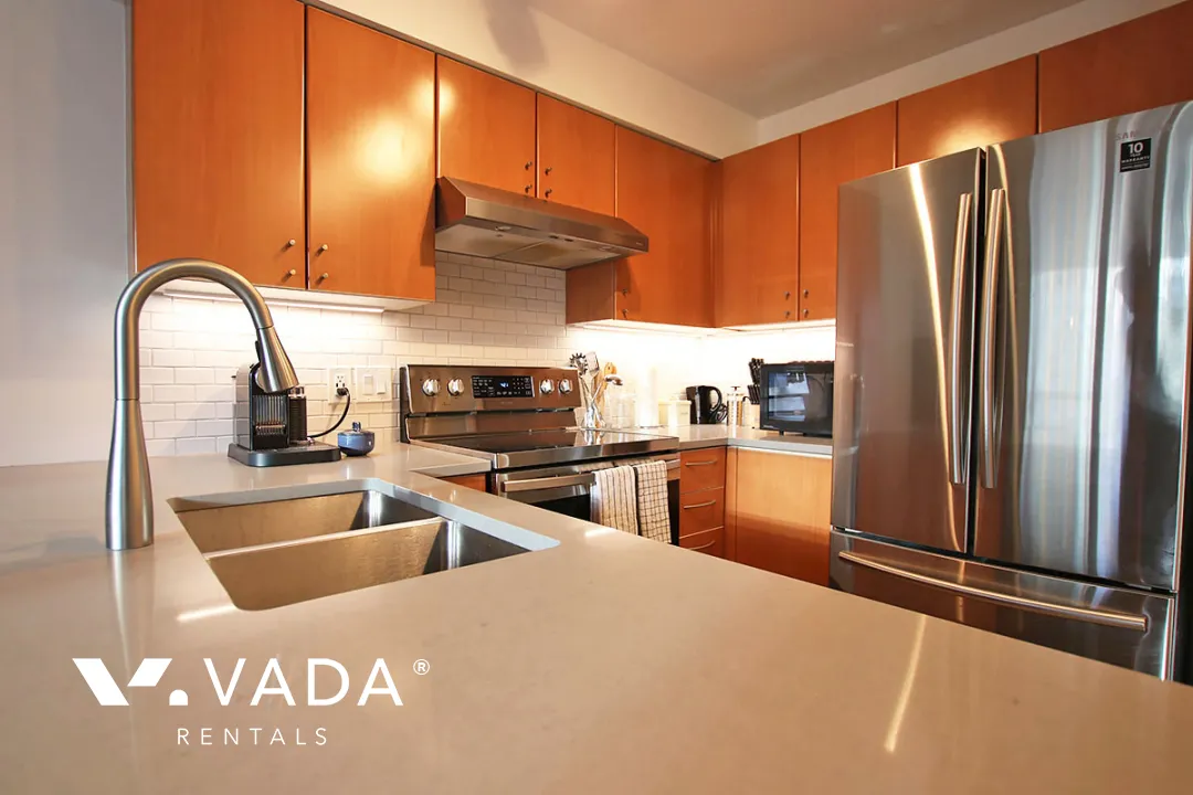 Metropolis in Yaletown - Furnished 1 Bedroom Loft For Rent in Vancouver at 405 - 1238 Richards Street, Vancouver, BC