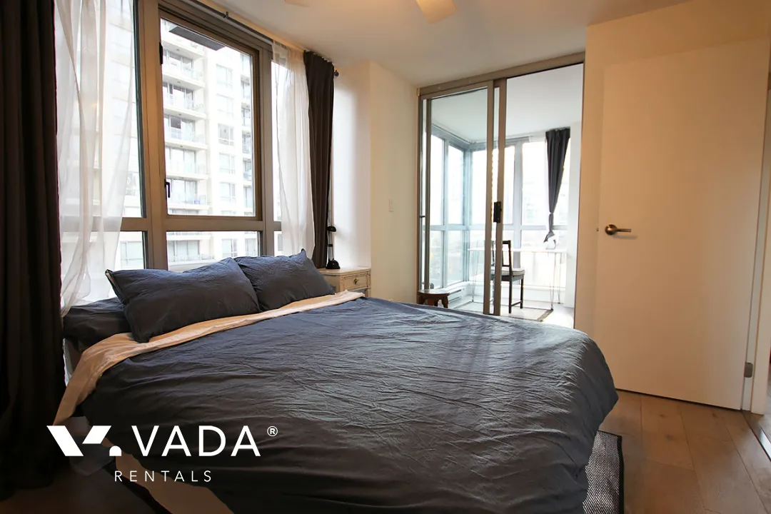 Metropolis in Yaletown - Furnished 1 Bedroom Loft For Rent in Vancouver at 405 - 1238 Richards Street, Vancouver, BC