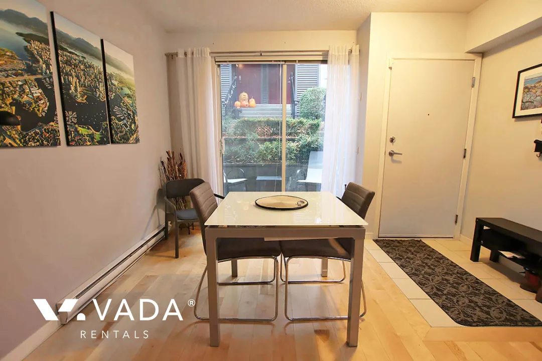 Bohemia in Fairview - Furnished 1 Bedroom Apartment For Rent in Vancouver at 116 - 672 West 6th Avenue, Vancouver, BC