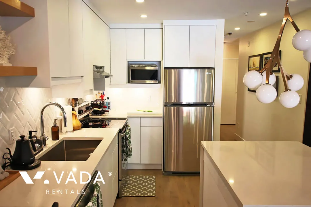 Monterey in Kitsilano - Furnished 1 Bedroom Apartment For Rent in Vancouver at 210 - 1820 West 3rd Avenue, Vancouver, BC