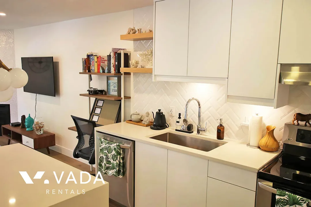 Monterey in Kitsilano - Furnished 1 Bedroom Apartment For Rent in Vancouver at 210 - 1820 West 3rd Avenue, Vancouver, BC