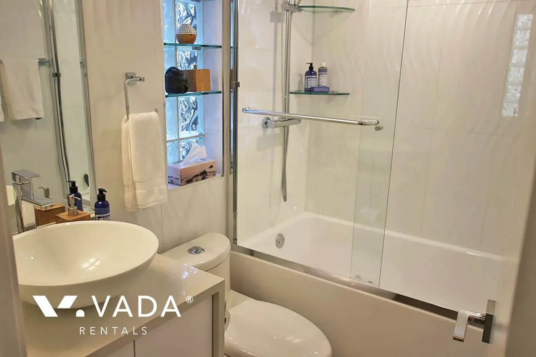 Monterey in Kitsilano - Furnished 1 Bedroom Apartment For Rent in Vancouver at 210 - 1820 West 3rd Avenue, Vancouver, BC