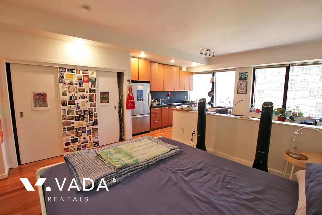 Qube in Coal Harbour - Studio For Rent in Vancouver at 905 - 1333 West Georgia Street, Vancouver, BC