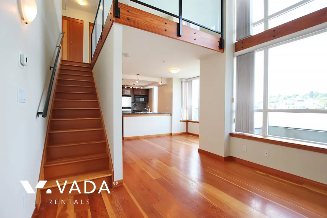 Murano Lofts in New Westminster Quay - 1 Bedroom Loft For Rent in New Westminster at 410 - 7 Rialto Court, New Westminster, BC