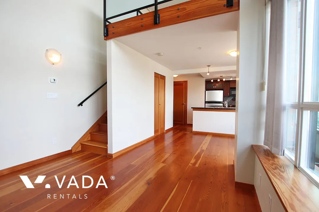 Murano Lofts in New Westminster Quay - 1 Bedroom Loft For Rent in New Westminster at 410 - 7 Rialto Court, New Westminster, BC