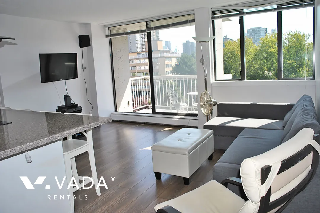 The Sandpiper in The West End - 1 Bedroom Apartment For Rent in Vancouver at 905 - 1740 Comox Street, Vancouver, BC