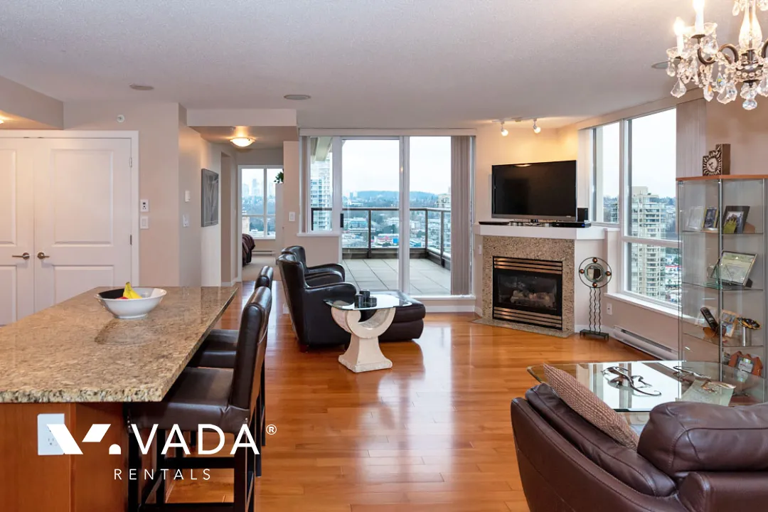Fresco in Brentwood - 3 Bedroom Penthouse For Rent in Burnaby at 3002 - 2088 Madison Avenue, Burnaby, BC