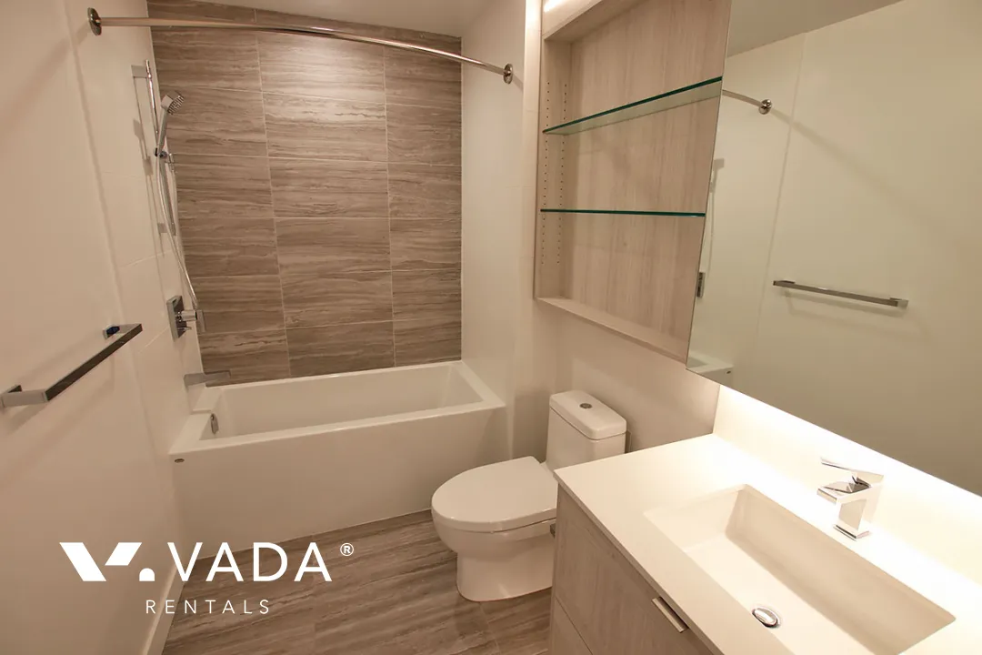 Lumina Waterfall in Brentwood - 1 Bedroom Apartment For Rent in Burnaby at 3306 - 2311 Beta Avenue, Burnaby, BC