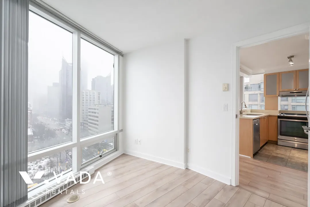 Milano in Downtown - 1 Bedroom Apartment For Rent in Vancouver at 1302 - 1003 Burnaby Street, Vancouver, BC