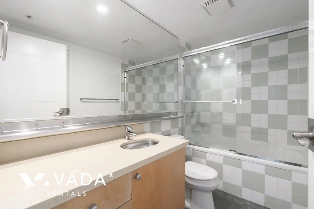 Milano in Downtown - 1 Bedroom Apartment For Rent in Vancouver at 1302 - 1003 Burnaby Street, Vancouver, BC