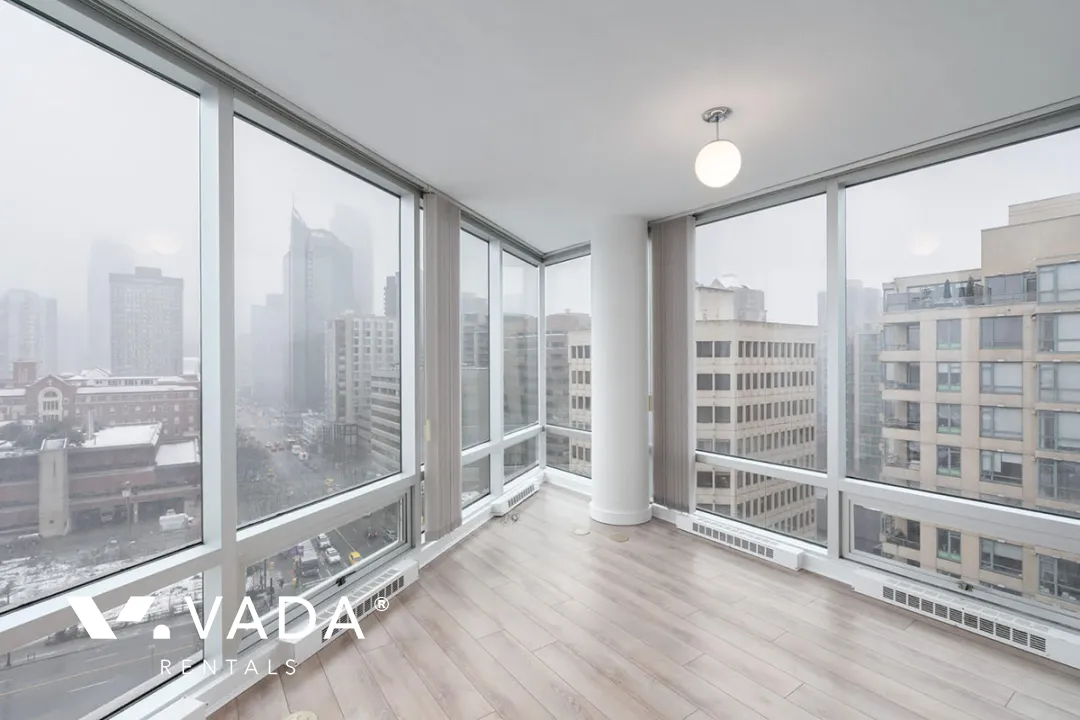 Milano in Downtown - 1 Bedroom Apartment For Rent in Vancouver at 1302 - 1003 Burnaby Street, Vancouver, BC