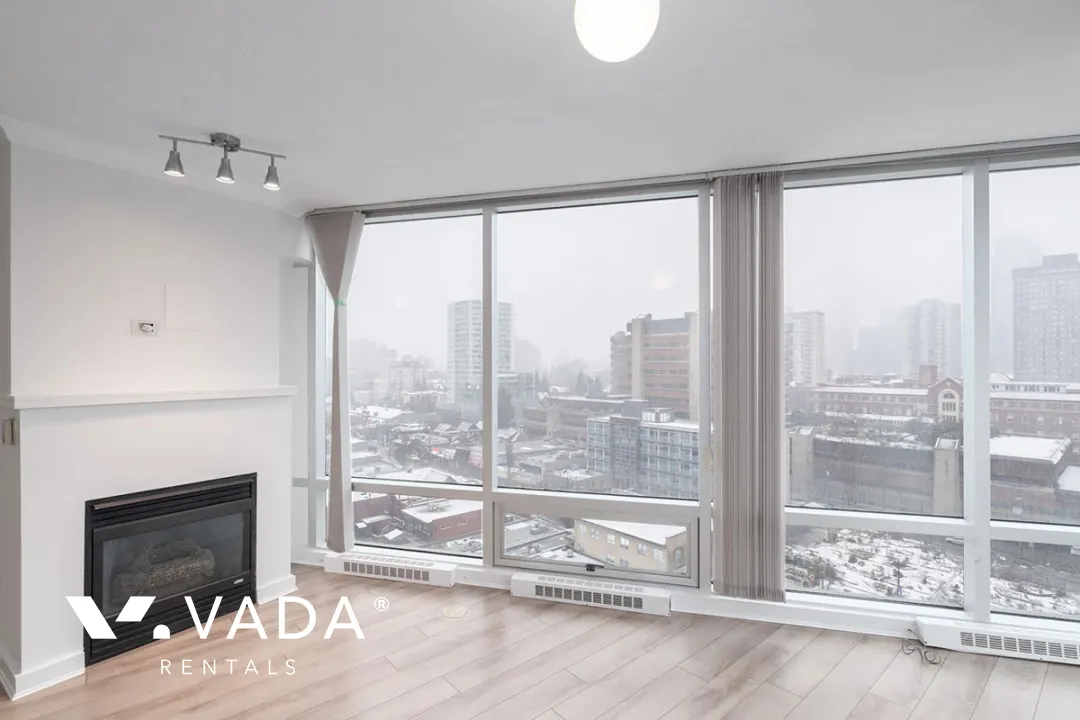 Milano in Downtown - 1 Bedroom Apartment For Rent in Vancouver at 1302 - 1003 Burnaby Street, Vancouver, BC