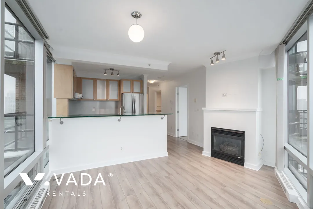 Milano in Downtown - 1 Bedroom Apartment For Rent in Vancouver at 1302 - 1003 Burnaby Street, Vancouver, BC