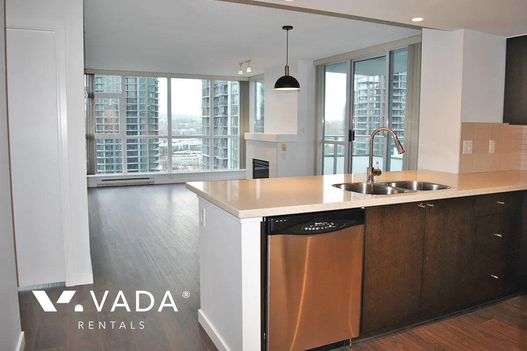 Motif at Citi in Brentwood - 1 Bedroom Apartment For Rent in Burnaby at 1405 - 4400 Buchanan Street, Burnaby, BC
