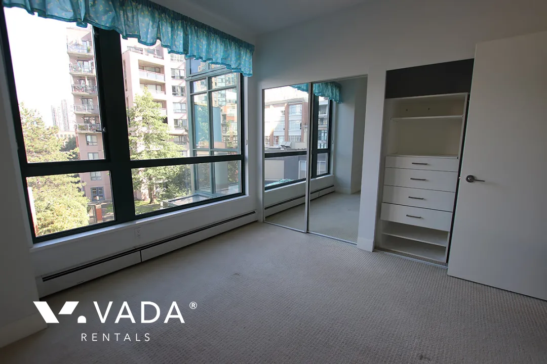 Parkview Tower in Yaletown - 2 Bedroom Apartment For Rent in Vancouver at 608 - 289 Drake Street, Vancouver, BC