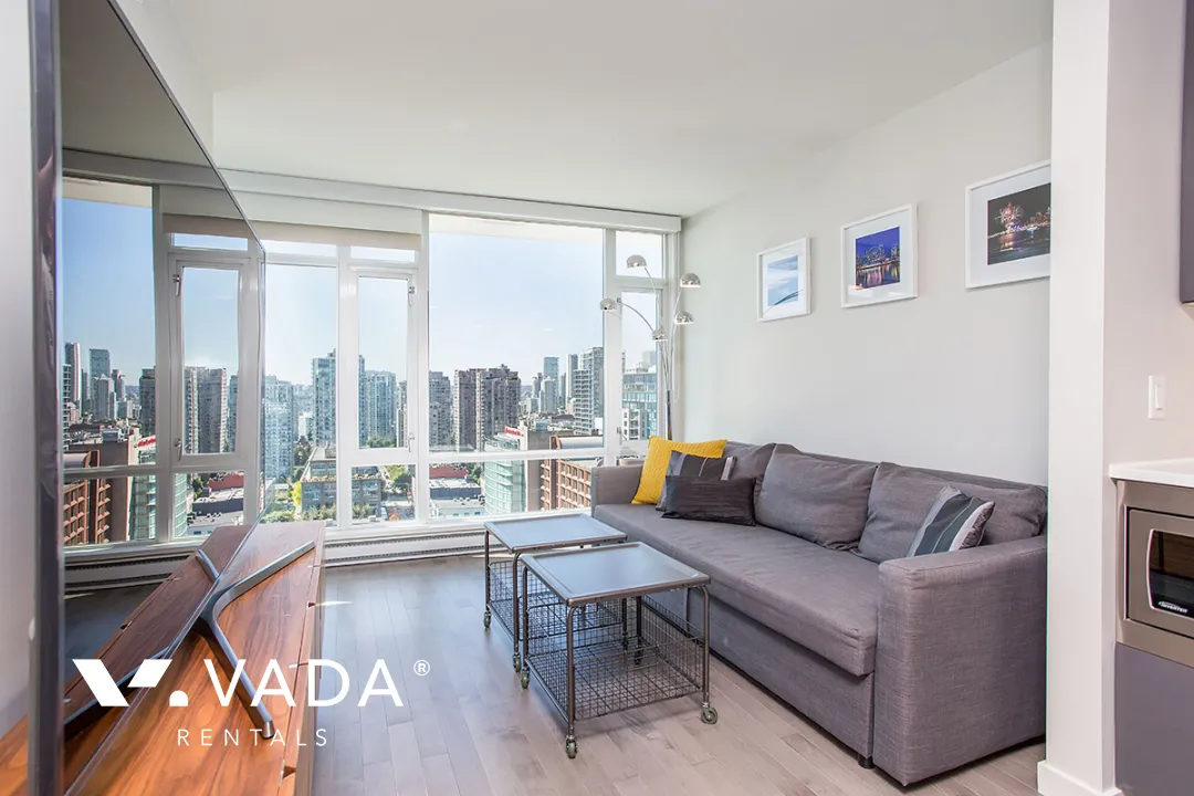Cosmo in Downtown - 1 Bedroom Apartment For Rent in Vancouver at 2507 - 161 West Georgia Street, Vancouver, BC