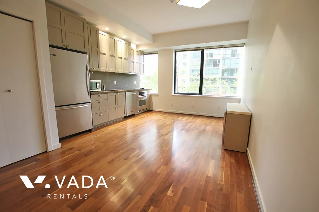 Qube in Coal Harbour - Studio For Rent in Vancouver at 413 - 1333 West Georgia Street, Vancouver, BC