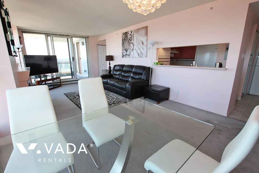 Paris Place in Downtown - Furnished 2 Bedroom Apartment For Rent in Vancouver at 2703 - 183 Keefer Place, Vancouver, BC