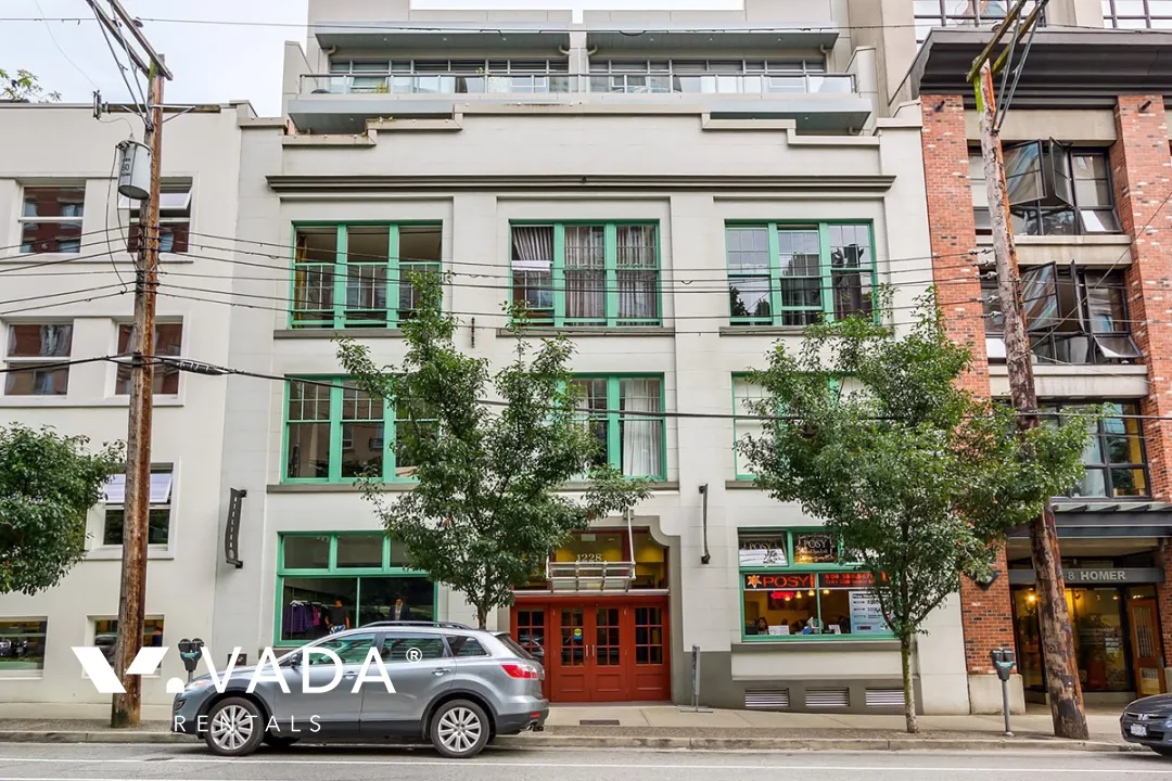 Ellison in Yaletown - Furnished 1 Bedroom Loft For Rent in Vancouver at 403 - 1228 Homer Street, Vancouver, BC