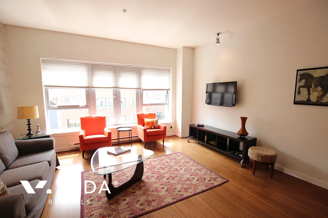 Ellison in Yaletown - Furnished 1 Bedroom Loft For Rent in Vancouver at 403 - 1228 Homer Street, Vancouver, BC