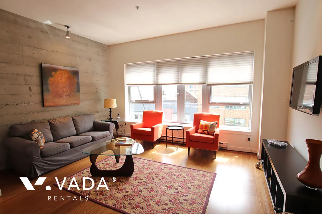 Ellison in Yaletown - Furnished 1 Bedroom Loft For Rent in Vancouver at 403 - 1228 Homer Street, Vancouver, BC