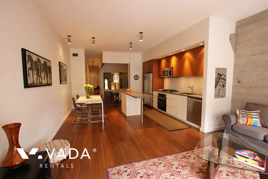 Ellison in Yaletown - Furnished 1 Bedroom Loft For Rent in Vancouver at 403 - 1228 Homer Street, Vancouver, BC