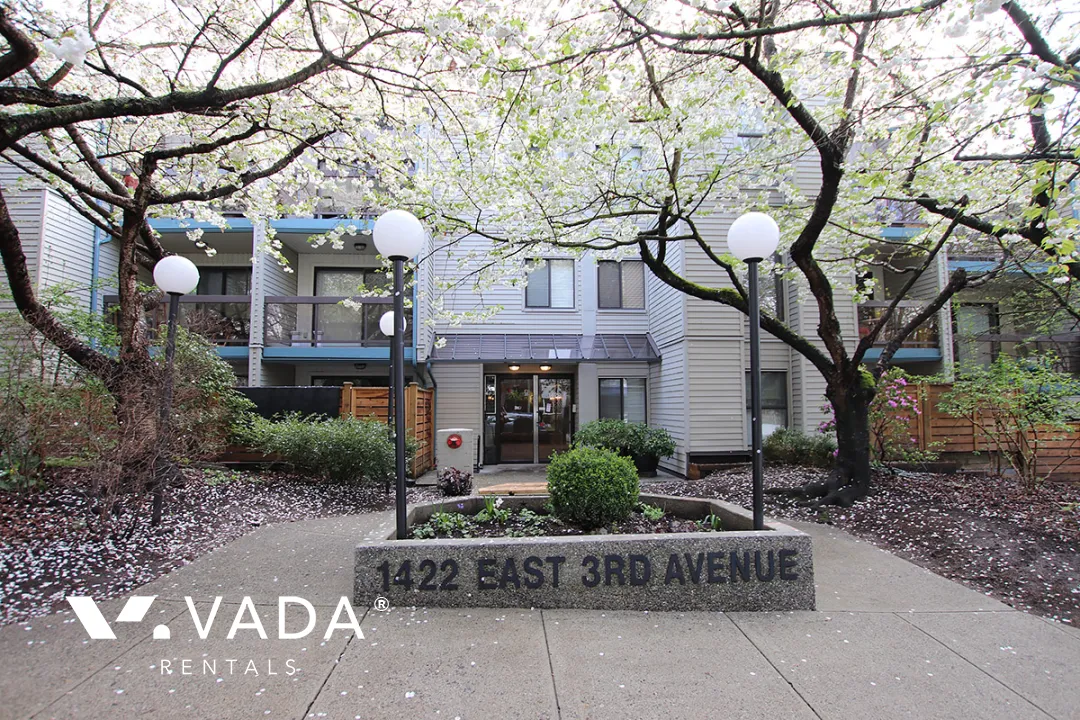 La Contessa in Grandview Woodland - 1 Bedroom Apartment For Rent in Vancouver at 209 - 1422 East 3rd Avenue, Vancouver, BC