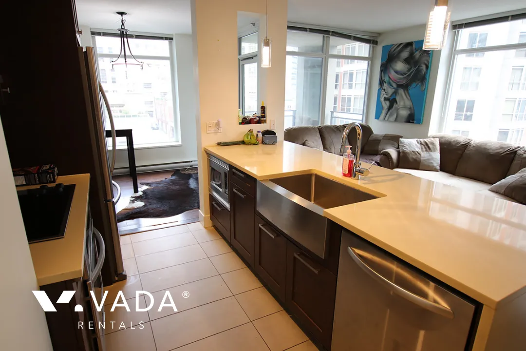 The Beasley in Yaletown - 1 Bedroom Apartment For Rent in Vancouver at 609 - 888 Homer Street, Vancouver, BC