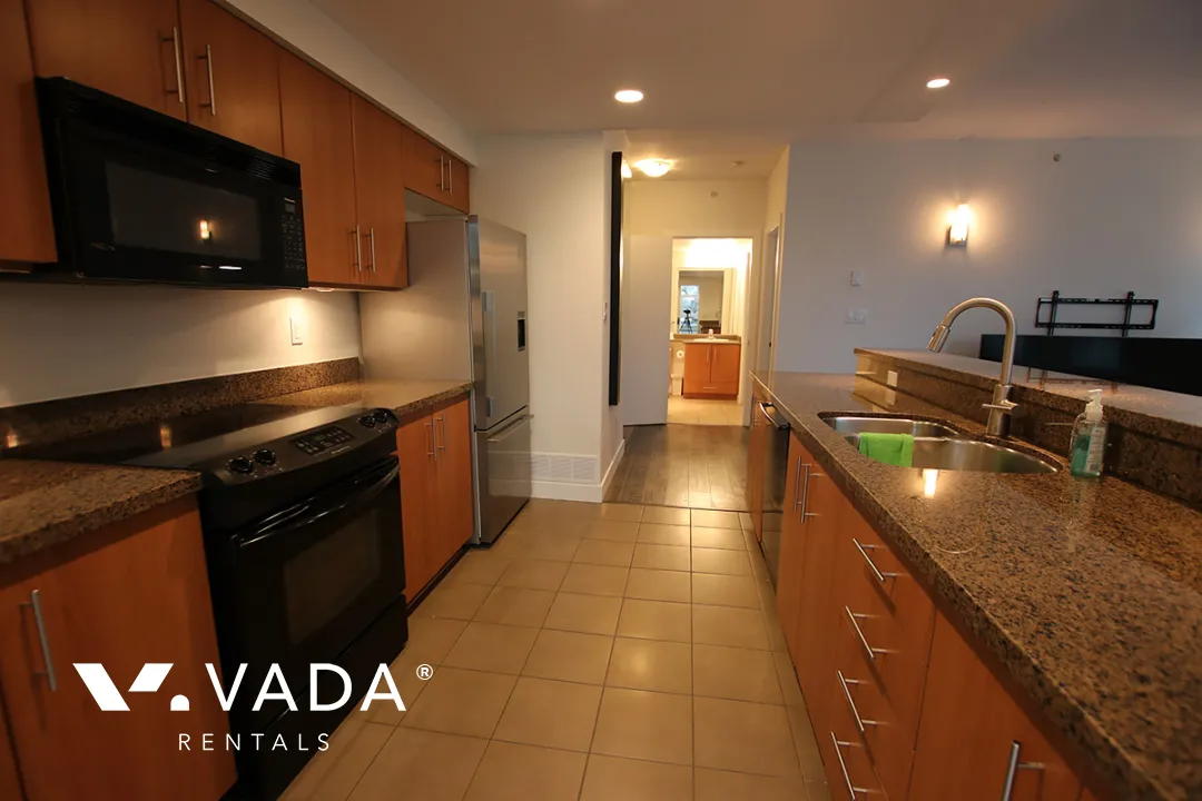 Sussex in Southeast False Creek - 1 Bedroom Apartment For Rent in Vancouver at 402 - 189 National Avenue, Vancouver, BC