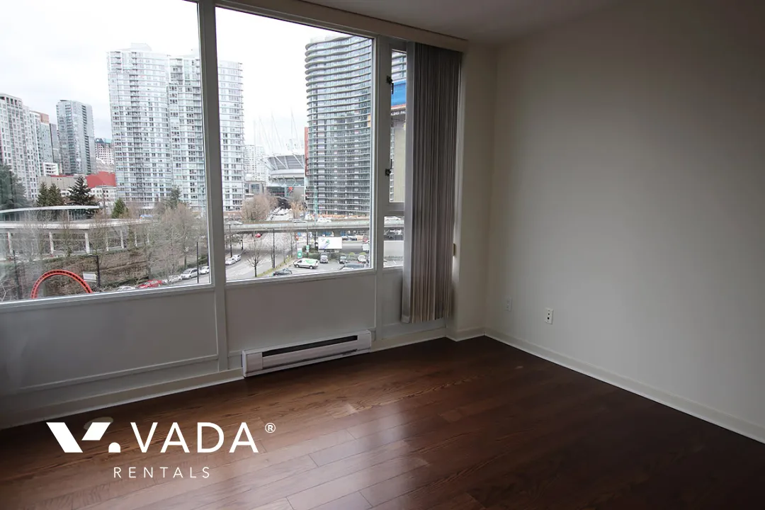 Quaywest in Yaletown - 1 Bedroom Apartment For Rent in Vancouver at 806 - 1067 Marinaside Crescent, Vancouver, BC