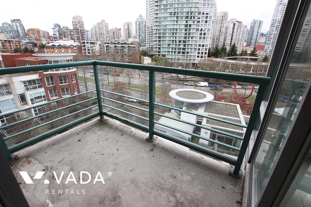 Quaywest in Yaletown - 1 Bedroom Apartment For Rent in Vancouver at 806 - 1067 Marinaside Crescent, Vancouver, BC