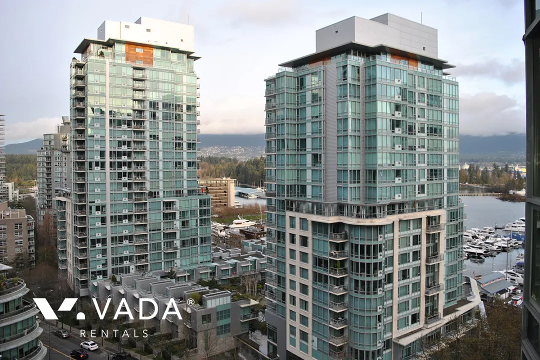 Harbourside Park in Coal Harbour - 1 Bedroom Apartment For Rent in Vancouver at 1205 - 588 Broughton Street, Vancouver, BC