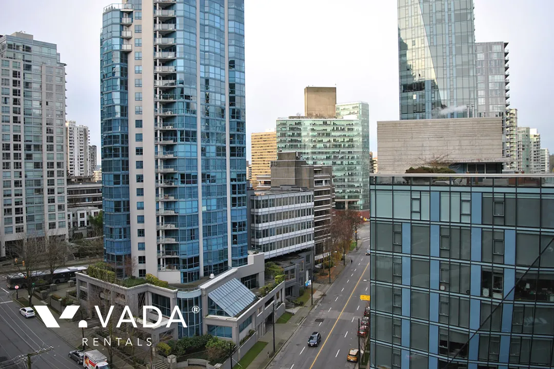 Harbourside Park in Coal Harbour - 1 Bedroom Apartment For Rent in Vancouver at 1205 - 588 Broughton Street, Vancouver, BC