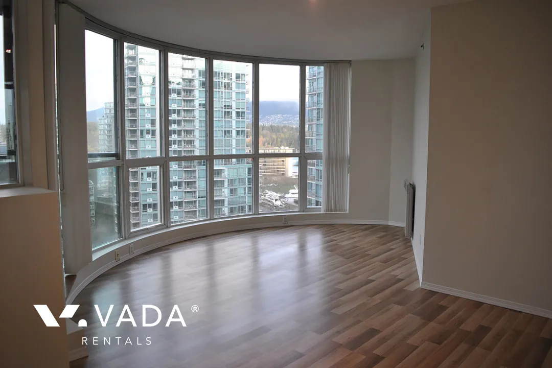 Harbourside Park in Coal Harbour - 1 Bedroom Apartment For Rent in Vancouver at 1205 - 588 Broughton Street, Vancouver, BC