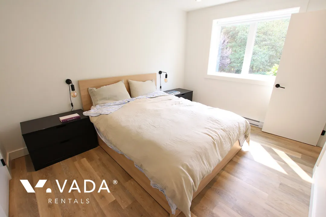 Point Grey - Furnished 2 Bedroom Garden Suite For Rent in Vancouver at 3995 West 23rd Avenue, Vancouver, BC