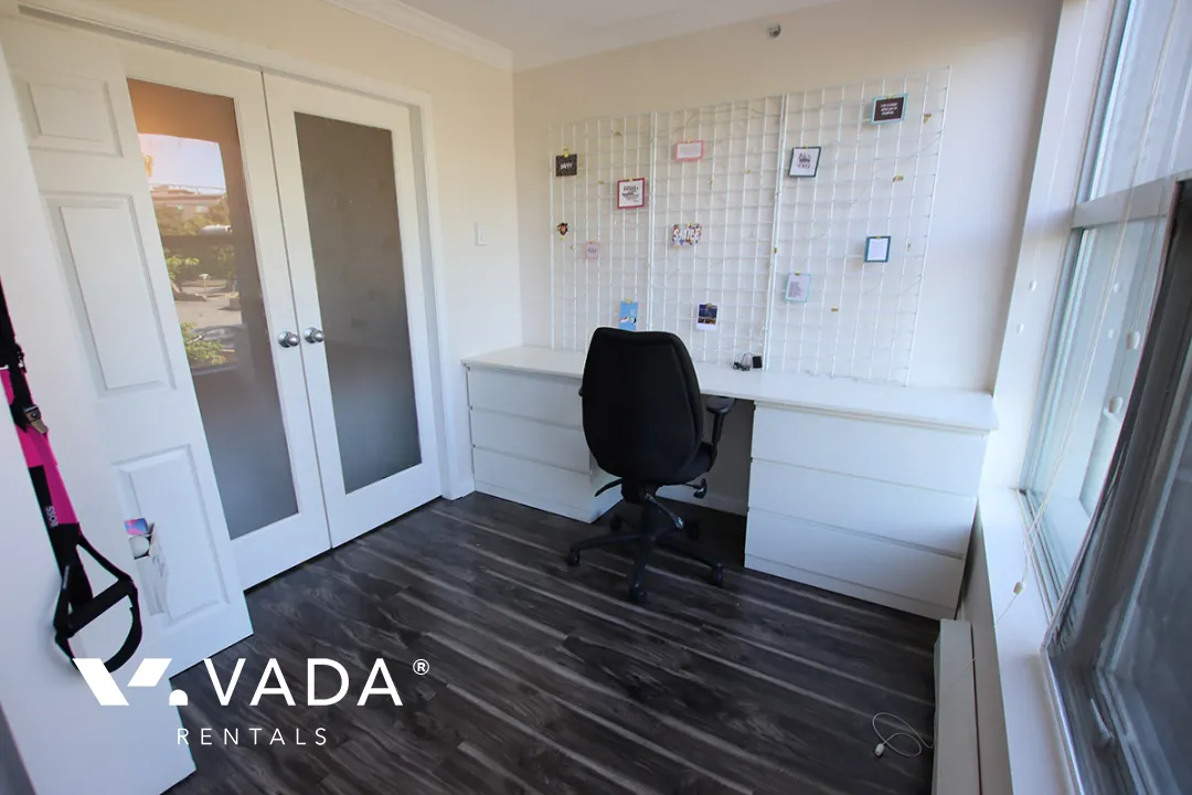 Broadway Crest in Mount Pleasant East - Furnished 1 Bedroom Apartment For Rent in Vancouver at 322 - 418 East Broadway, Vancouver, BC