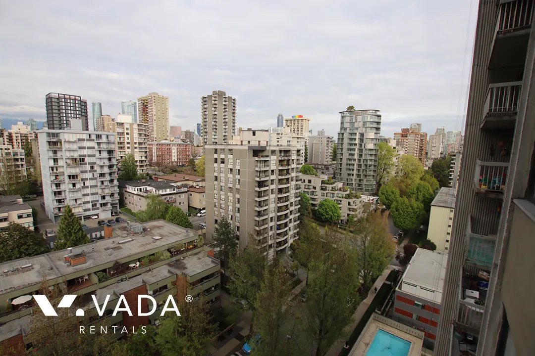 Westsea Towers in The West End - 1 Bedroom Apartment For Rent in Vancouver at 1501 - 1330 Harwood Street, Vancouver, BC