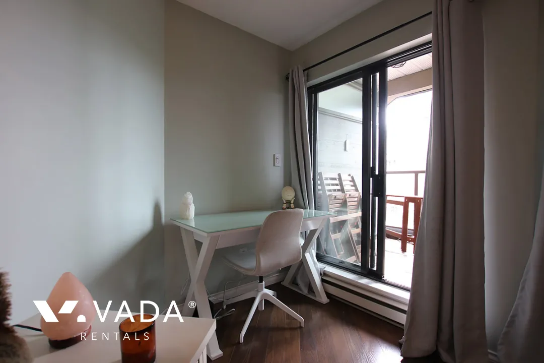 Westgate Landing in The West End - Furnished 1 Bedroom Apartment For Rent in Vancouver at 314 - 1106 Pacific Street, Vancouver, BC