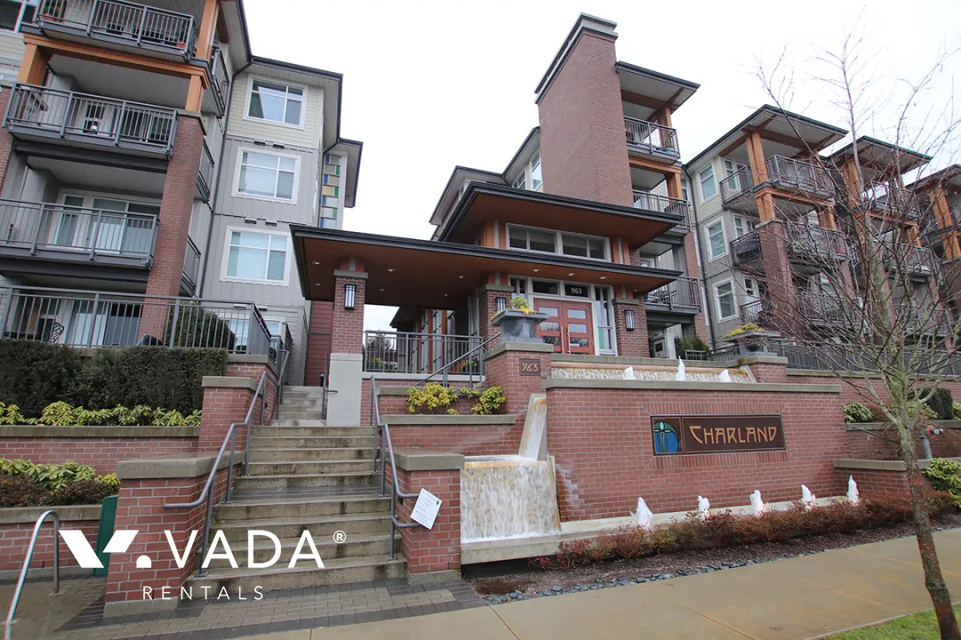 Charland in Central Coquitlam - 2 Bedroom Apartment For Rent in Coquitlam at 2406 - 963 Charland Avenue, Coquitlam, BC