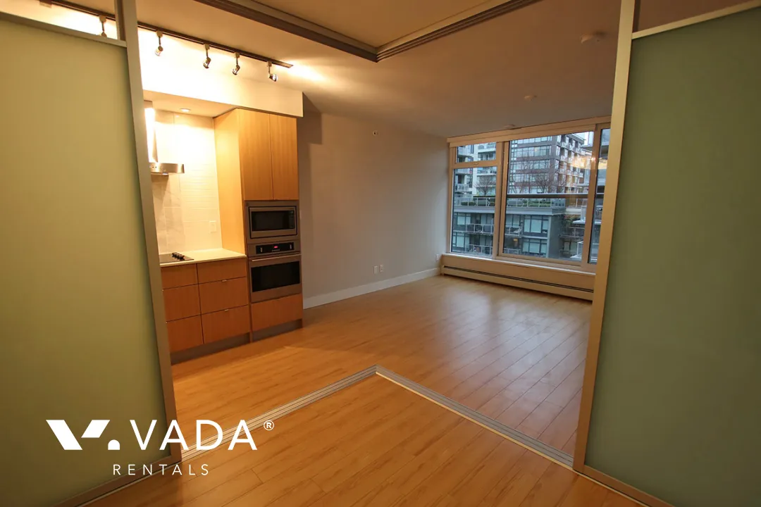 Tower Green at West in Olympic Village - 1 Bedroom Apartment For Rent in Vancouver at 721 - 159 West 2nd Avenue, Vancouver, BC