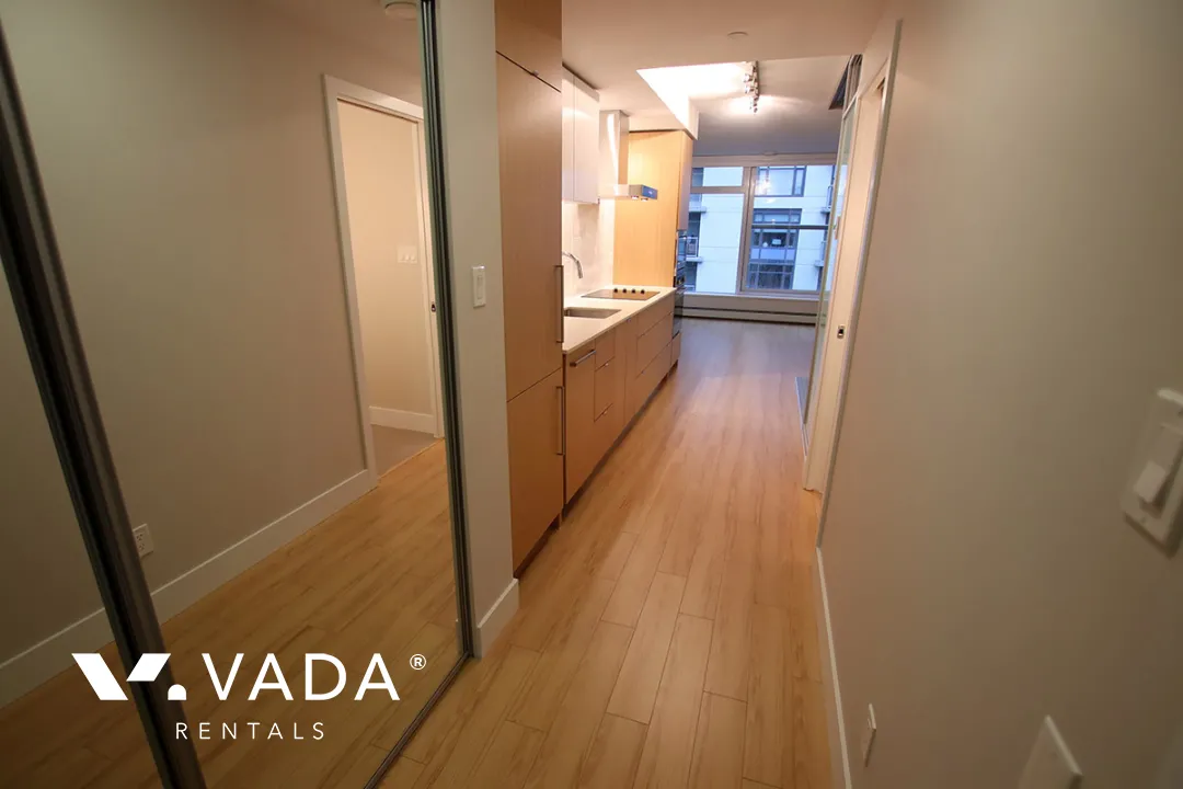Tower Green at West in Olympic Village - 1 Bedroom Apartment For Rent in Vancouver at 721 - 159 West 2nd Avenue, Vancouver, BC